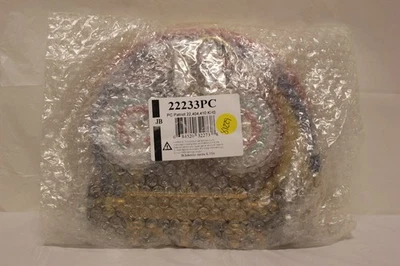 JB Industries Patriot 22233 2-Valve Brass Manifold Gauge Set w/ Kobra Hoses J12 - Image 1 of 4