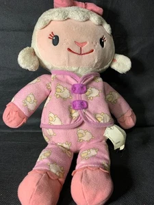 Disney Doc McStuffins Lambie Sleepy Time Peluche Cordero Hora de acostarse Pjs Sin probar - Imagen 1 de 7