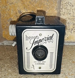 Cámara vintage Hero Imperial Box ¡SIN PROBAR! ¡COMO ESTÁ! - Imagen 1 de 7