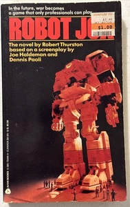 ROBOT JOX By Robert Thurston (PB, 1989, Avon Books) Novel Based on Screenplay! - Picture 1 of 14