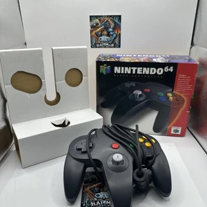N64 Controller with originwith original box and insert. Very good condition - Picture 1 of 8