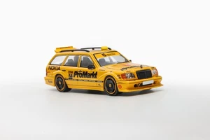 1/64 Mercedes-Benz S124 T MODEII EVO2 Wagon Taxi Diecast Toys Car Models Mortal - Bild 1 von 21