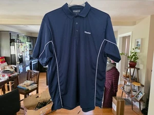 Mens Miele Vacuum Service Technician Salesman Sales Rep Polo Work Shirt 2XL - Picture 1 of 18