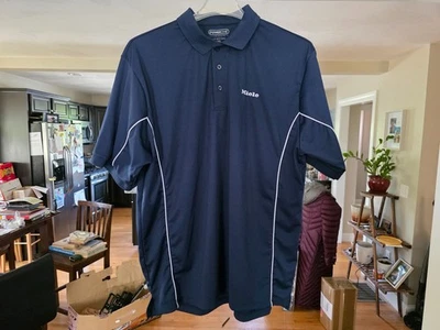 Mens Miele Vacuum Service Technician Salesman Sales Rep Polo Work Shirt 2XL - Image 1 of 4