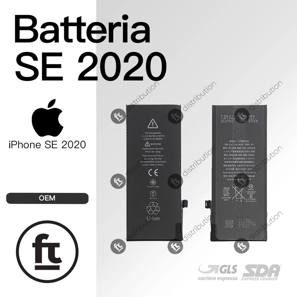 DEJI APPLE BATTERIA IPHONE SE 2020 OEM NUOVA REALMENTE PARI ALL'ORIGINALE