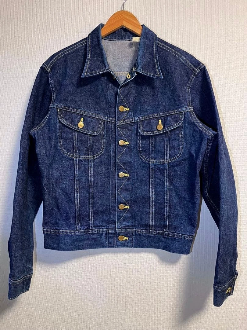 ジャケット・アウター SUGARCANE 11.75oz BLUE DENIM 30's MODEL Navy 1930s Vintage Cut SC12240N Raw Denim 11.75oz Work Jacket