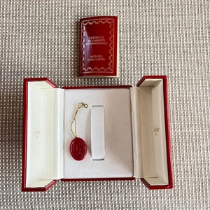 Cartier cassa orologio scatola vuota rosso certificato conservazione gioielli vintage regalo mzmr A - Foto 1 di 8