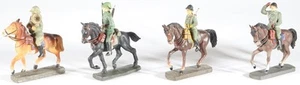 Vorkrieg ? Massefiguren ELASTOLIN Konvolut Soldaten zu Pferd Militär 2 - Bild 1 von 3