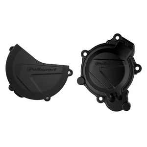Polisport Clutch & Ignition Protectors For KTM SX125 SX150 2016 2017 2018 Black - Picture 1 of 1