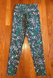Offline by Aerie Damen Medium Goals 7/8 Leggings Animal Print High Rise - Bild 1 von 5