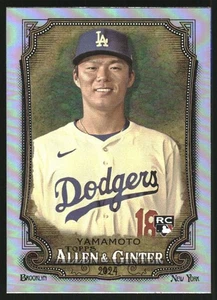 B6014- 2024 Topps Allen And Ginter Silber 201-350 -du Pick- 15 + Gratis US - Bild 1 von 243