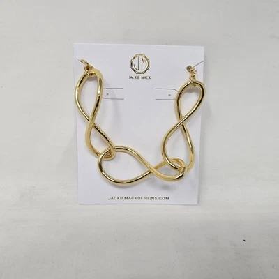 NOVO US$ 128 Anthropologie Jackie Mack Lumi Pulseira Link Tom Dourado Brilho Ético - Imagem 1 de 3