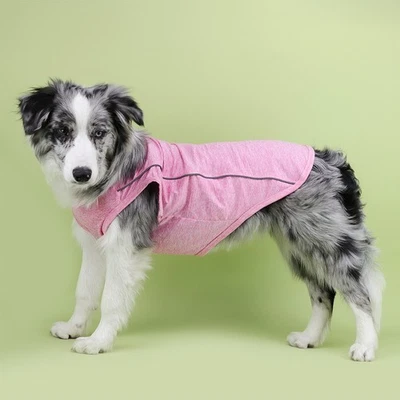 Camisas de protección solar para perros elásticas sin mangas para perros ropa para mascotas moda Ñ Foto 1 de 4