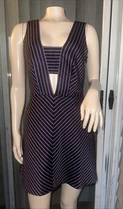Bebe Mia Striped A- LineDress Size XSmall, Multicolor *NWT* - Picture 1 of 10