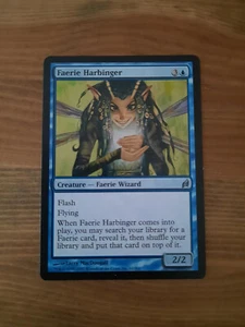 Magic the Gathering MTG - Faerie Harbinger - Lorwyn - Ex - Picture 1 of 1