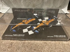 2021 Lando Norris Daniel Ricciardo McLaren MCL35M | Minichamps 1:43 GP Włoch - Zdjęcie 1 z 3