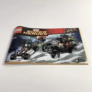 LEGO ISTRUZIONI 76030 Avengers Hydra Showdown Age Of Ultron Manuale Libro - Foto 1 di 4