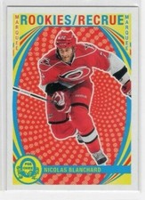 Nicolas Blanchard 13-14 O-Pee-Chee OPC Retro Marquee Rookies #594 Hurricanes
