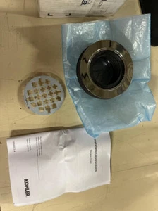 KOHLER K-9132-CP Shower Drain, One Size, Polished Chrome - Bild 1 von 5