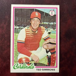1978 Topps Set TED SIMMONS #380 ST. LOUIS CARDINALS - NM/MINT *HIGH GRADE* - Picture 1 of 2