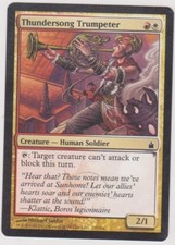 Magic MTG Tradingcard Ravnica City of Guilds 2005 Thundersong Trumpeter 235/306