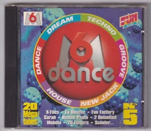 *** Various _ M6 Dance n° 5 *** 20 Méga Tubes - 1996 - CD Audio _ {TBE} - Bild 1 von 2