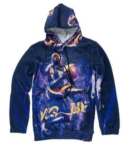 SALE -NEW Kids LA Lakers Kobe Bryant Tribute Hoodie 2 Sided All Over 3D Print - Picture 1 of 2