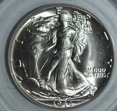 1944-P  50C WALKING LIBERTY HALF DOLLAR PCGS MS65 OGH - Image 1 of 4