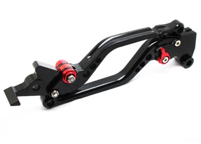 Palancas de freno de embrague CNC Racing para ER-6F/ER6N-2006-2016 negras largas Foto 1 de 4