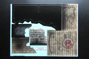 Fuera de existencia Ciudadela / Warhammer / Mordheim construcción de cartas sin perforar 3 / 6 nuevo en caja - Imagen 1 de 2