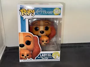 Funko Pop Disney Lady & The Tramp 2025 70 aniversario dama con figura de cachorro - Imagen 1 de 2