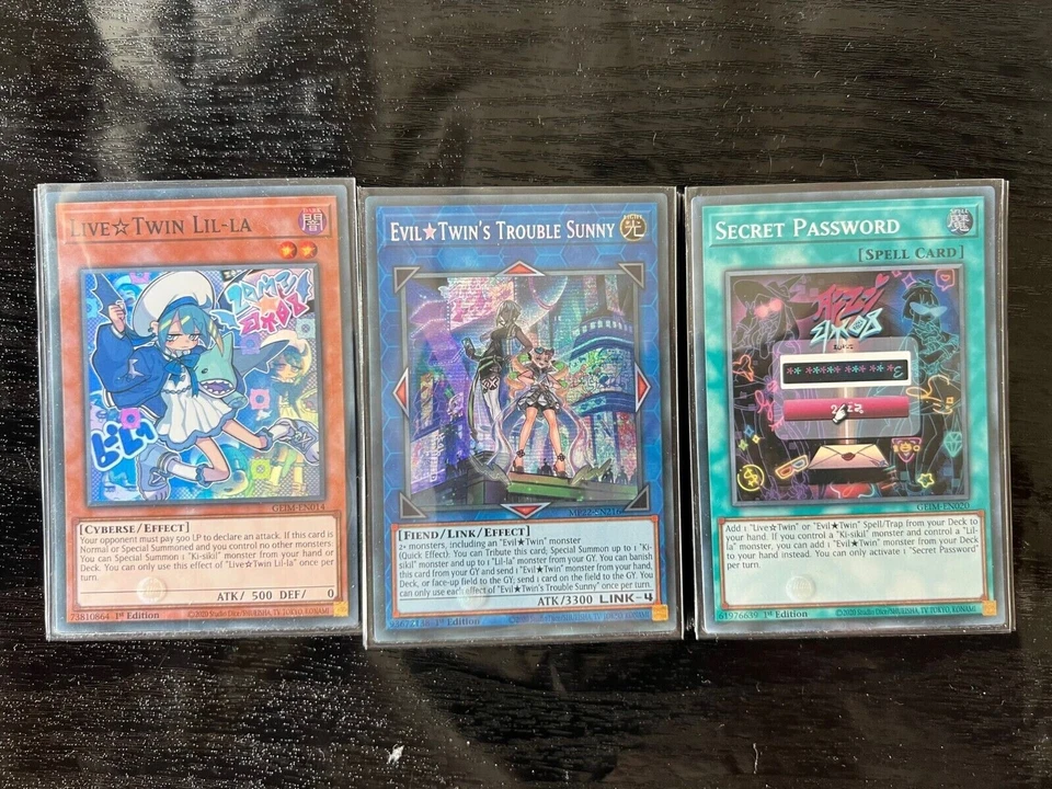 Yu-Gi-Oh Complete Evil Twin/Live Twin Deck + Extra Deck *Tournamen + Extra Bonus - Image 1 of 1
