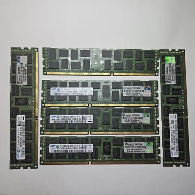 Samsung 48GB (8GBx6) 2Rx4 PC3L-10600R DDR3 1333MHz ECC REG RDIMM (6 Sticks) HP - Image 1 of 4