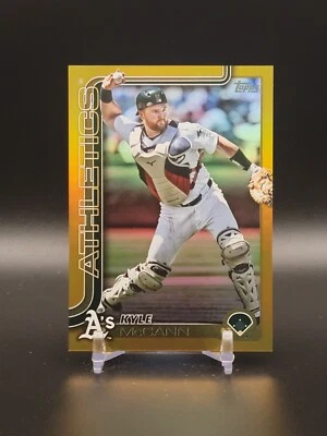 2025 Topps Series 2 Kyle McCann /50 Gold Foil #555 Athletics - Image 1 of 2