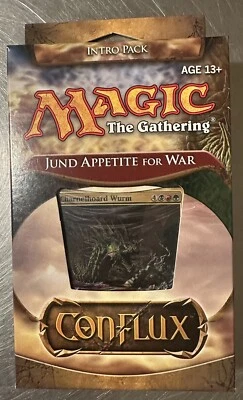 Magic The Gathering Conflux Intro Pack Jund Appetite for War Factory Sealed - Image 1 of 2