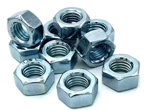 M12 SECHSKANTMUTTERN Grade 8 DIN 934 Sechskant Zink BZP Mutter (689) - Bild 1 von 4