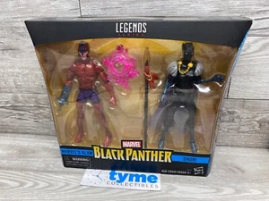 Figura de acción Marvel Legends Black Panther Shuri & Klaw 6" paquete de 2 nuevas - Imagen 1 de 3