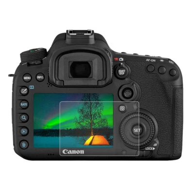 For Canon EOS 7D Mark II 7D2 Camera Hard Tempered Glass Screen Protector Film - Image 1 of 4