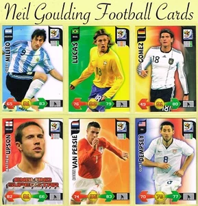 Panini ☆ WORLD CUP 2010 ☆ Adrenalyn XL Football Cards - Picture 1 of 250