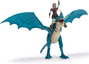 , How to Train Your Dragon, Deadly Nadder & Astrid, Viking Duo Action Figures, K - Picture 1 of 10