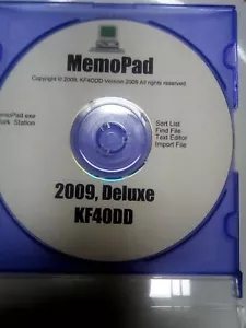 DOS MemoPad.exe (text editor) on Disk. for use with DOS, XP, (Rufus FreeDos USB) - Picture 1 of 7