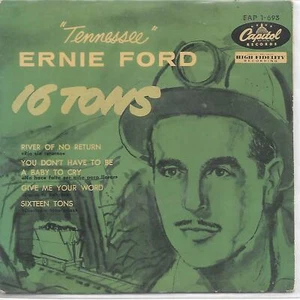 TENNESSEE ERNIE FORD EP Spain 1958 River of no return +3 - Picture 1 of 1