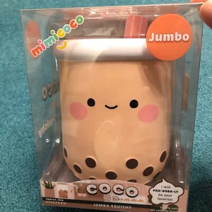 Juguete de estrés Mimicoco Jumbo Squishy Coco Boba - Imagen 1 de 7