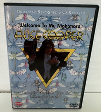 Alice Cooper - Welcome To My Nightmare DVD 1975 w INSERT ROCK MUSIC RARE OOP