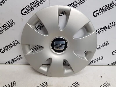 1x GENUINE SEAT IBIZA MK3 2002-2008 WHEEL HUB COVER CAP 14'' R14 6L0601147D - Image 1 of 4