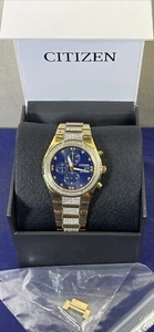 Citizen Eco-Drive Blue Diamond Accent Wristwatch for Men - BU208256E - Picture 1 of 6