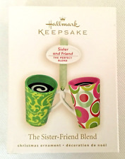 2009 Hallmark Keepsake Ornament ~ "The Sister-Friend Blend" ~  NIB