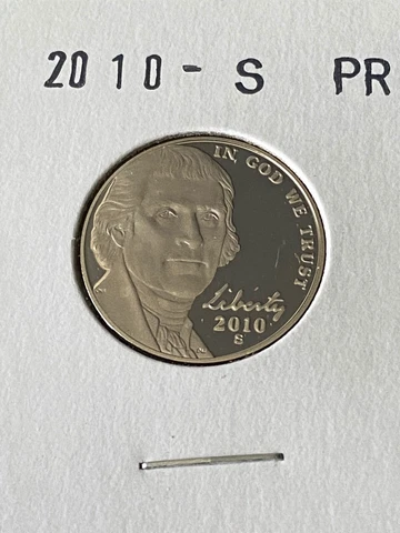 2010 S PROOF JEFFERSON NICKEL Cover