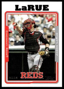 2005 Topps #9 Jason LaRue   Cincinnati Reds