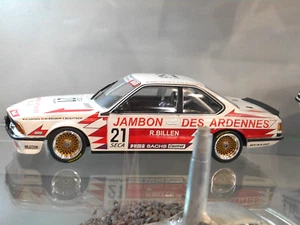 BMW 635 CSi ETCC 24h Spa #21 Grohs marrone boutsen prosciutto billen minichamps 1:18 - Foto 1 di 2